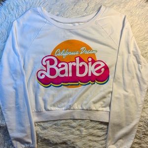 Cropped Barbie Sweatshirt